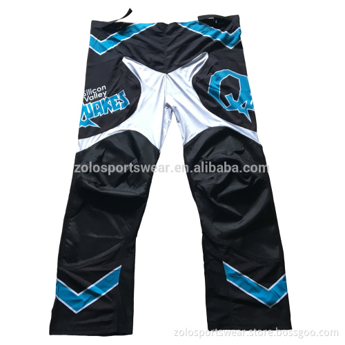 2017 Cheap Custom Sublimation printing ice hockey pants shell